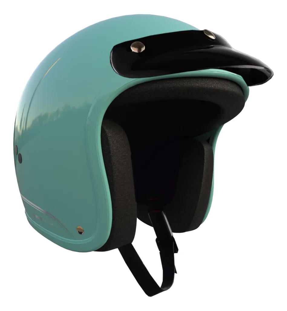 Casco Para Moto Abierto Vertigo V10 Fluid