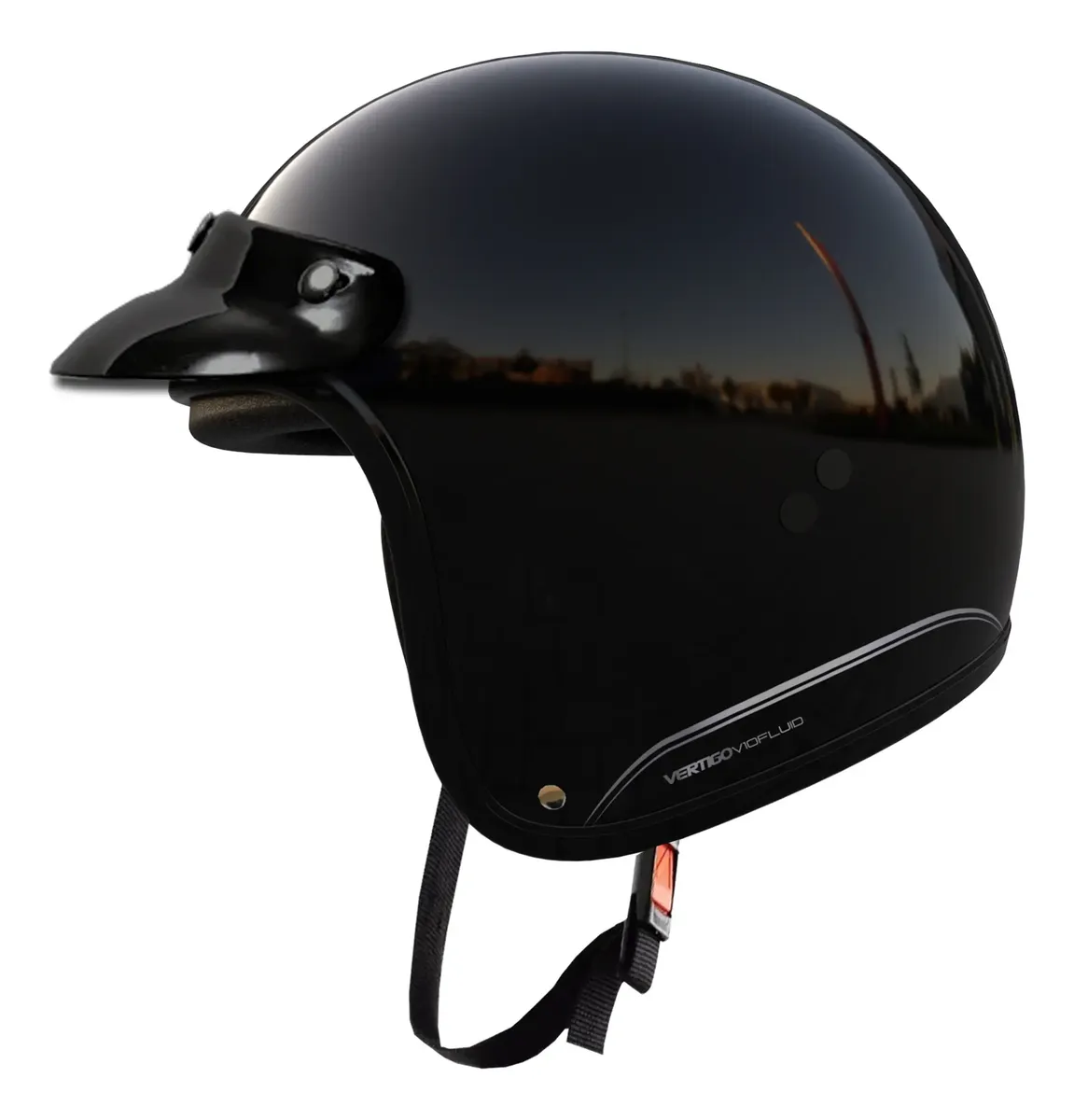 Casco Para Moto Abierto Vertigo V10 Fluid