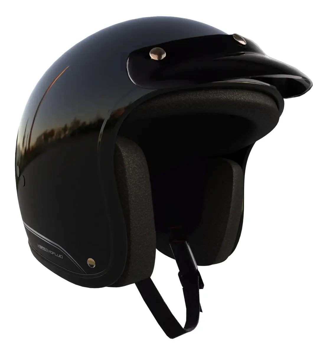 Casco Para Moto Abierto Vertigo V10 Fluid